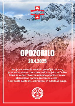 GRS Opozorilo